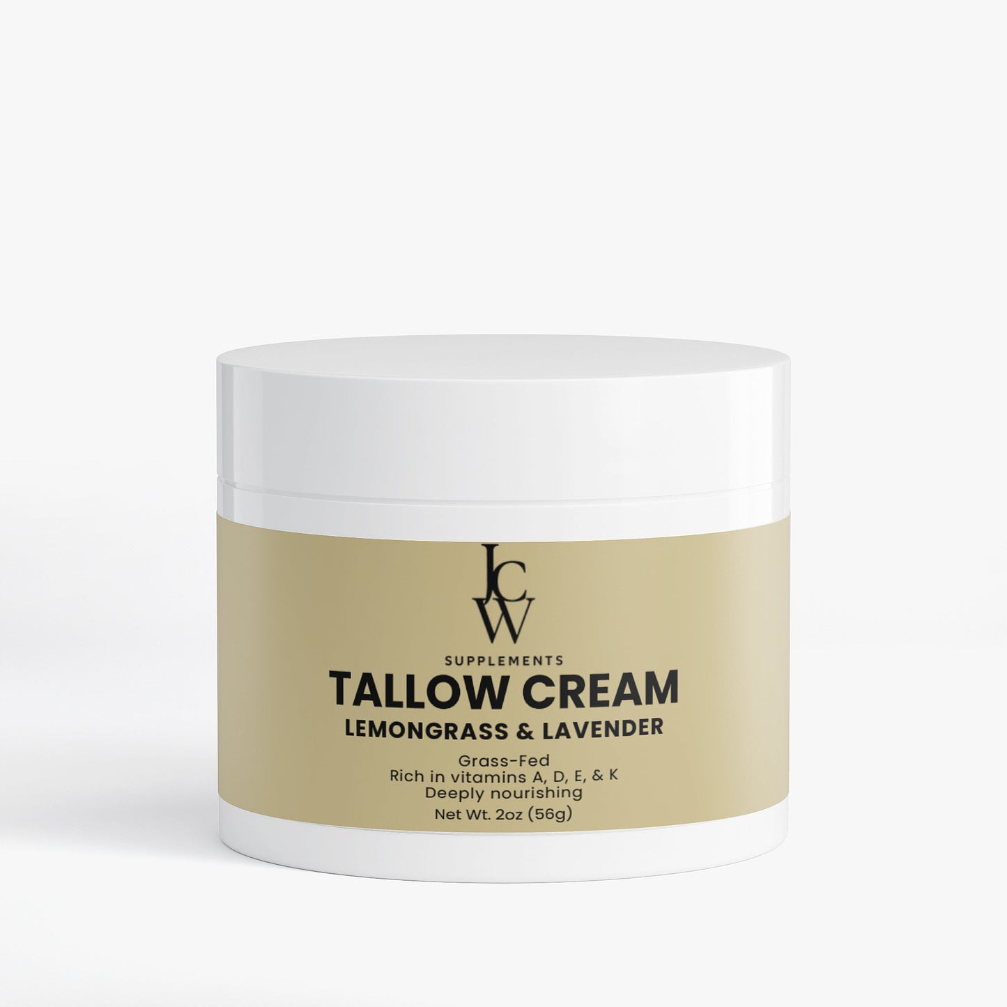 Tallow Cream Lemongrass & Lavender